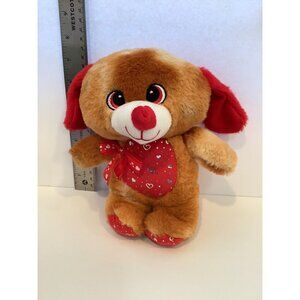 Midwood Brands Dog Plush Valentine Heart Puppy Soft Toy Stuffed Animal
